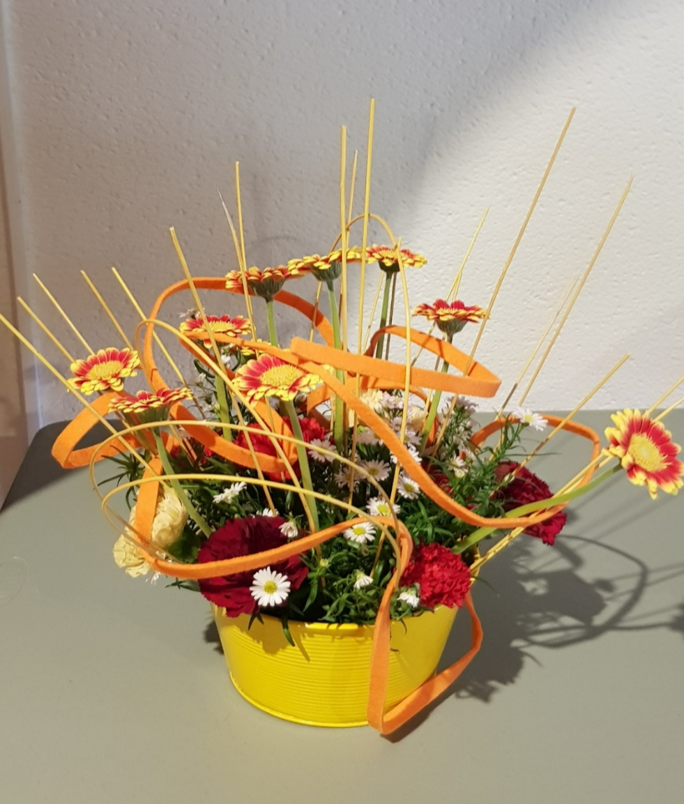 illustration de l'atelier floral